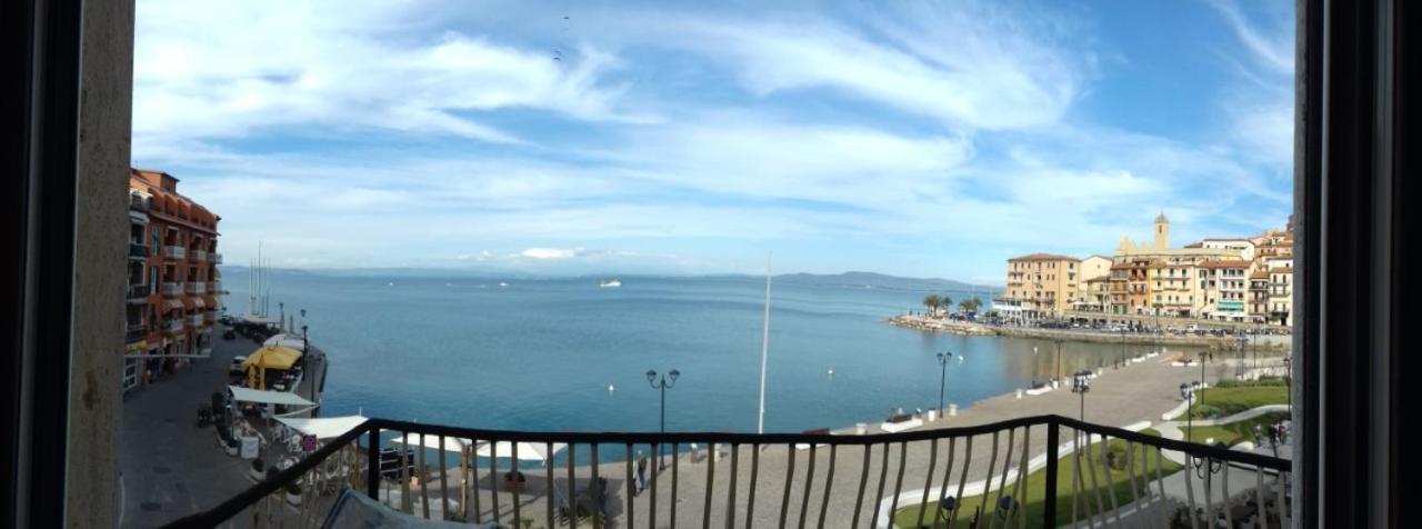 Willa Ampio Monolocale Con Balcone Fronte Mare Porto Santo Stefano  Zewnętrze zdjęcie